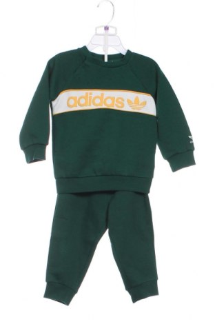 Set trening se copii Adidas Originals, Mărime 18-24m/ 86-98 cm, Culoare Verde, Preț 260,53 Lei