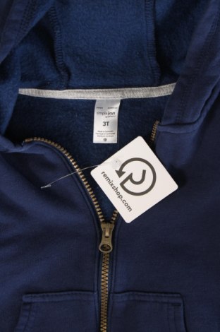 Gyerek sweatshirt Carter's, Méret 2-3y / 98-104 cm, Szín Kék, Ár 7 400 Ft