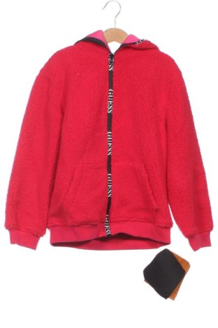 Gyerek sweatshirt Guess, Méret 7-8y / 128-134 cm, Szín Rózsaszín, Ár 16 279 Ft