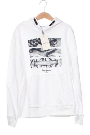 Kinder Sweatshirts Pepe Jeans, Größe 9-10y/ 140-146 cm, Farbe Weiß, Preis 31,55 €
