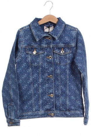 Dětská džínová bunda  Guess, Velikost 7-8y/ 128-134 cm, Barva Modrá, Cena  1 556,00 Kč