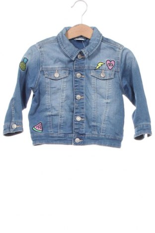 Detská džínsová bunda  Lindex, Veľkosť 18-24m/ 86-98 cm, Farba Modrá, Cena  8,40 €