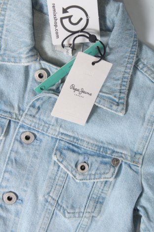 Детско дънково яке Pepe Jeans, Размер 9-10y/ 140-146 см, Цвят Син, Цена 80,55 лв.