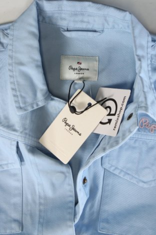 Детско дънково яке Pepe Jeans, Размер 9-10y/ 140-146 см, Цвят Син, Цена 28,35 лв.