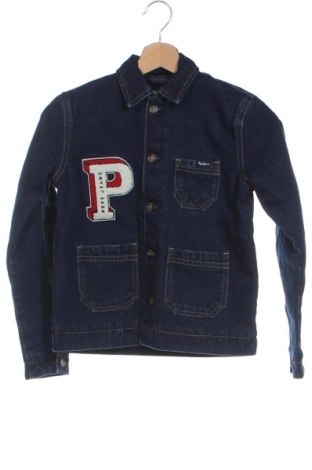 Детско дънково яке Pepe Jeans, Размер 9-10y/ 140-146 см, Цвят Син, Цена 113,40 лв.