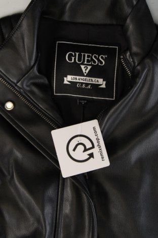 Detská kožená bunda  Guess, Veľkosť 7-8y/ 128-134 cm, Farba Čierna, Cena  46,14 €