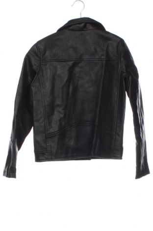 Παιδικό δερμάτινο μπουφάν Pepe Jeans, Μέγεθος 9-10y/ 140-146 εκ., Χρώμα Μαύρο, Τιμή 41,52 €