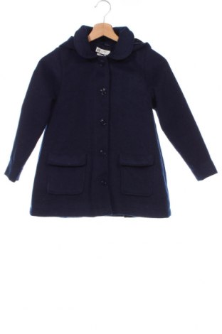 Детско палто H&M, Размер 7-8y/ 128-134 см, Цвят Син, Цена 18,86 лв.