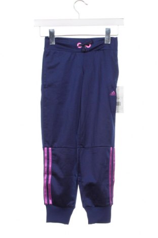 Dziecięce spodnie sportowe Adidas Originals, Rozmiar 7-8y/ 128-134 cm, Kolor Niebieski, Cena 112,60 zł