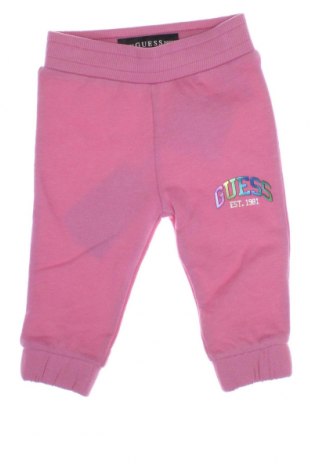 Pantaloni de trening, pentru copii Guess, Mărime 3-6m/ 62-68 cm, Culoare Roz, Preț 62,37 Lei