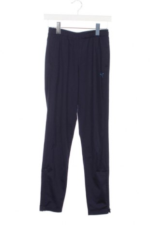 Pantaloni de trening, pentru copii PUMA, Mărime 13-14y/ 164-168 cm, Culoare Albastru, Preț 52,04 Lei