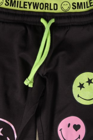 Pantaloni de trening, pentru copii Smiley World, Mărime 5-6y/ 116-122 cm, Culoare Negru, Preț 52,11 Lei