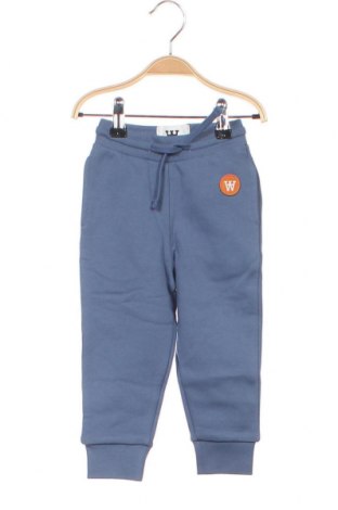 Pantaloni de trening, pentru copii Wood Wood, Mărime 18-24m/ 86-98 cm, Culoare Albastru, Preț 197,50 Lei