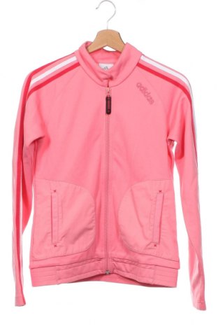 Детско спортно горнище Adidas, Размер 13-14y/ 164-168 см, Цвят Розов, Цена 25,20 лв.