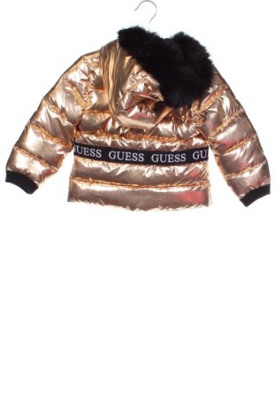 Παιδικό μπουφάν Guess, Μέγεθος 18-24m/ 86-98 εκ., Χρώμα Χρυσαφί, Τιμή 73,76 €