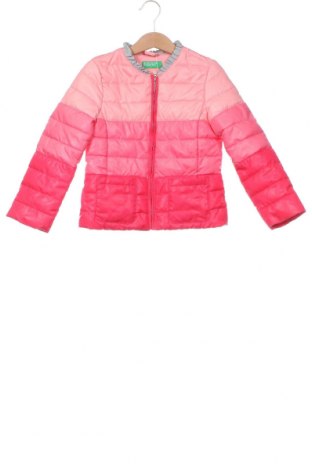 Παιδικό μπουφάν United Colors Of Benetton, Μέγεθος 4-5y/ 110-116 εκ., Χρώμα Ρόζ , Τιμή 20,04 €