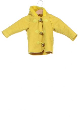 Детско яке United Colors Of Benetton, Размер 2-3m/ 56-62 см, Цвят Жълт, Цена 20,16 лв.