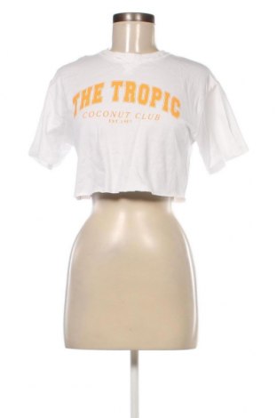 Damen T-Shirt Tally Weijl, Größe XS, Farbe Weiß, Preis 4,87 €