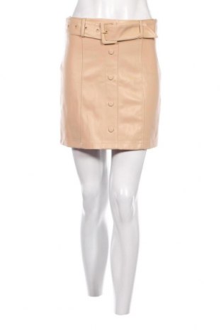 Δερμάτινη φούστα Amisu, Μέγεθος S, Χρώμα  Μπέζ, Τιμή 7,99 €