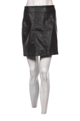 Kožená sukňa  Amisu, Veľkosť M, Farba Čierna, Cena  9,16 €