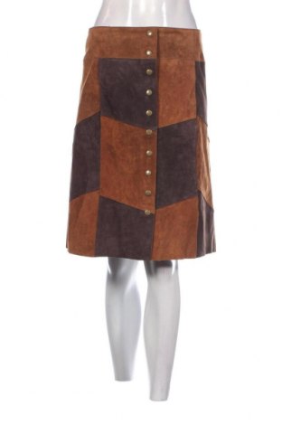 Δερμάτινη φούστα Heine, Μέγεθος XL, Χρώμα Καφέ, Τιμή 16,82 €