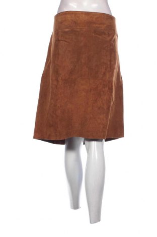 Δερμάτινη φούστα Heine, Μέγεθος XL, Χρώμα Καφέ, Τιμή 16,82 €