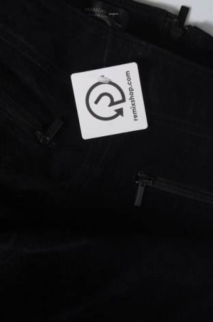 Δερμάτινη φούστα Mango, Μέγεθος XS, Χρώμα Μαύρο, Τιμή 15,22 €