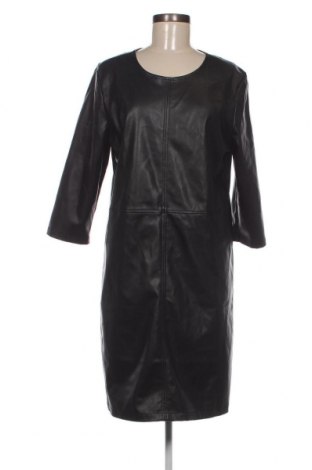 Kožené šaty  Jean Pascale, Velikost L, Barva Černá, Cena  223,00 Kč