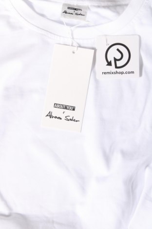 Ανδρική μπλούζα ABOUT YOU x Alvaro Soler, Μέγεθος L, Χρώμα Λευκό, Τιμή 15,98 €
