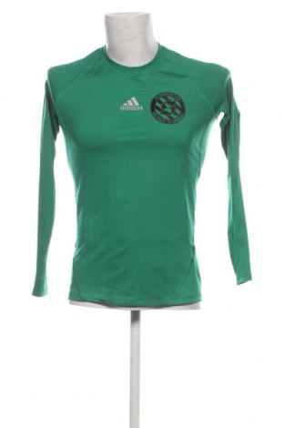 Ανδρική μπλούζα Adidas, Μέγεθος M, Χρώμα Πράσινο, Τιμή 12,62 €