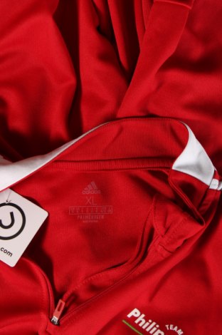 Bluză de bărbați Adidas, Mărime XL, Culoare Roșu, Preț 50,87 Lei
