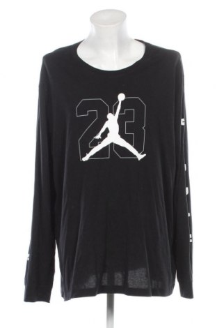 Ανδρική μπλούζα Air Jordan Nike, Μέγεθος 4XL, Χρώμα Μαύρο, Τιμή 42,06 €