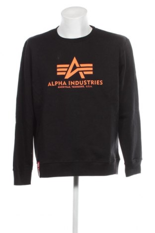 Ανδρική μπλούζα Alpha Industries, Μέγεθος XL, Χρώμα Μαύρο, Τιμή 47,32 €