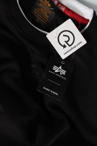 Ανδρική μπλούζα Alpha Industries, Μέγεθος XXL, Χρώμα Μαύρο, Τιμή 52,89 €