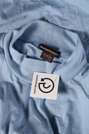 Herren Shirt Atlas For Men, Größe L, Farbe Blau, Preis 7,01 €