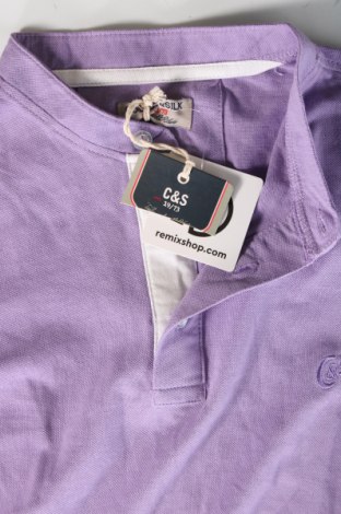 Pánske tričko  C&S, Veľkosť M, Farba Fialová, Cena  15,84 €