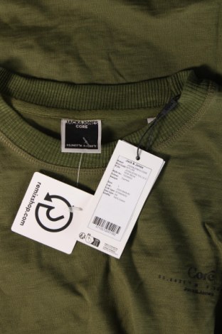 Ανδρική μπλούζα Core By Jack & Jones, Μέγεθος L, Χρώμα Πράσινο, Τιμή 23,71 €