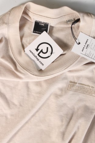 Ανδρική μπλούζα Core By Jack & Jones, Μέγεθος L, Χρώμα  Μπέζ, Τιμή 9,01 €