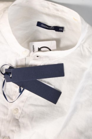 Herren Shirt Gianni Lupo, Größe 3XL, Farbe Weiß, Preis € 31,96