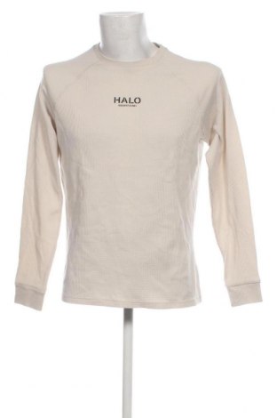 Ανδρική μπλούζα HALO, Μέγεθος L, Χρώμα Εκρού, Τιμή 25,24 €
