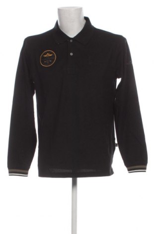 Ανδρική μπλούζα Hajo, Μέγεθος L, Χρώμα Μαύρο, Τιμή 16,70 €