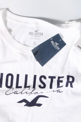 Bluză de bărbați Hollister, Mărime L, Culoare Alb, Preț 112,17 Lei