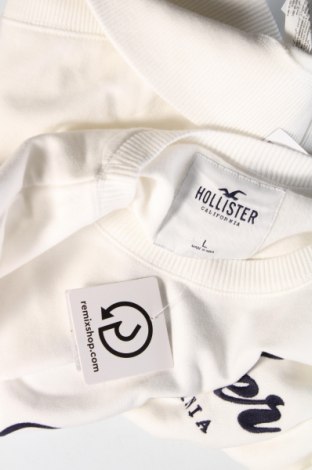 Мъжка блуза Hollister, Размер L, Цвят Бял, Цена 62,00 лв.
