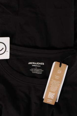 Ανδρική μπλούζα Jack & Jones, Μέγεθος L, Χρώμα Μαύρο, Τιμή 23,71 €