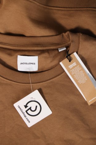 Ανδρική μπλούζα Jack & Jones, Μέγεθος XXL, Χρώμα Καφέ, Τιμή 23,71 €