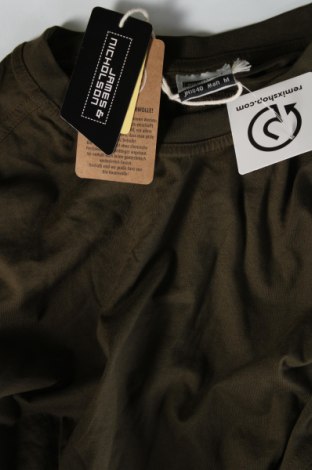 Ανδρική μπλούζα James & Nicholson, Μέγεθος M, Χρώμα Πράσινο, Τιμή 4,99 €