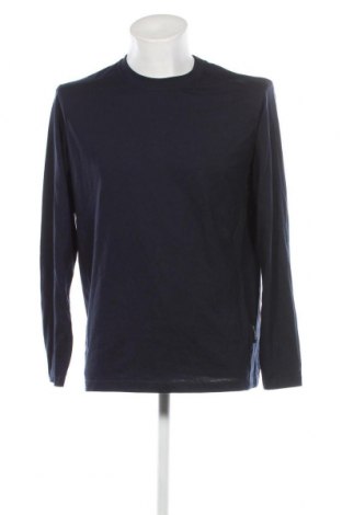 Мъжка блуза James & Nicholson, Размер M, Цвят Син, Цена 10,45 лв.