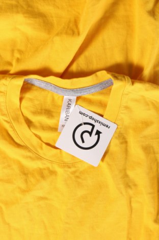 Herren Shirt Kariban, Größe L, Farbe Gelb, Preis 5,95 €
