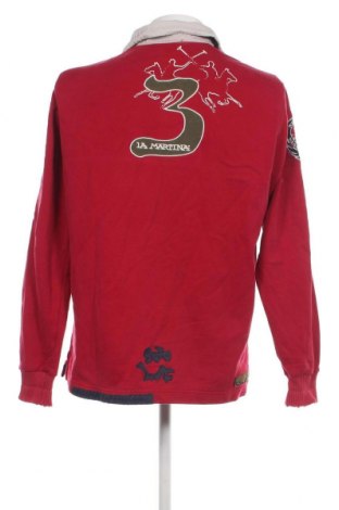 Pánske tričko  La Martina, Veľkosť XL, Farba Červená, Cena  21,00 €