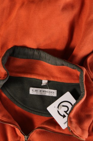 Herren Shirt Le Frog, Größe L, Farbe Orange, Preis 13,22 €